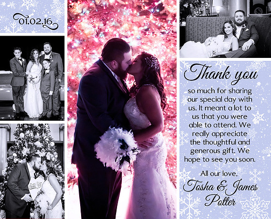 Tosha & James card new 2